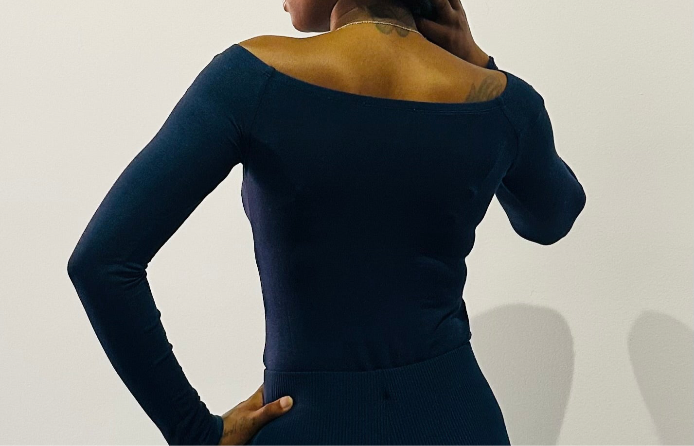 Off-the-shoulder Bodysuit