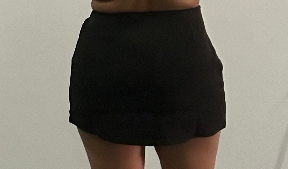 Black Mini Skort