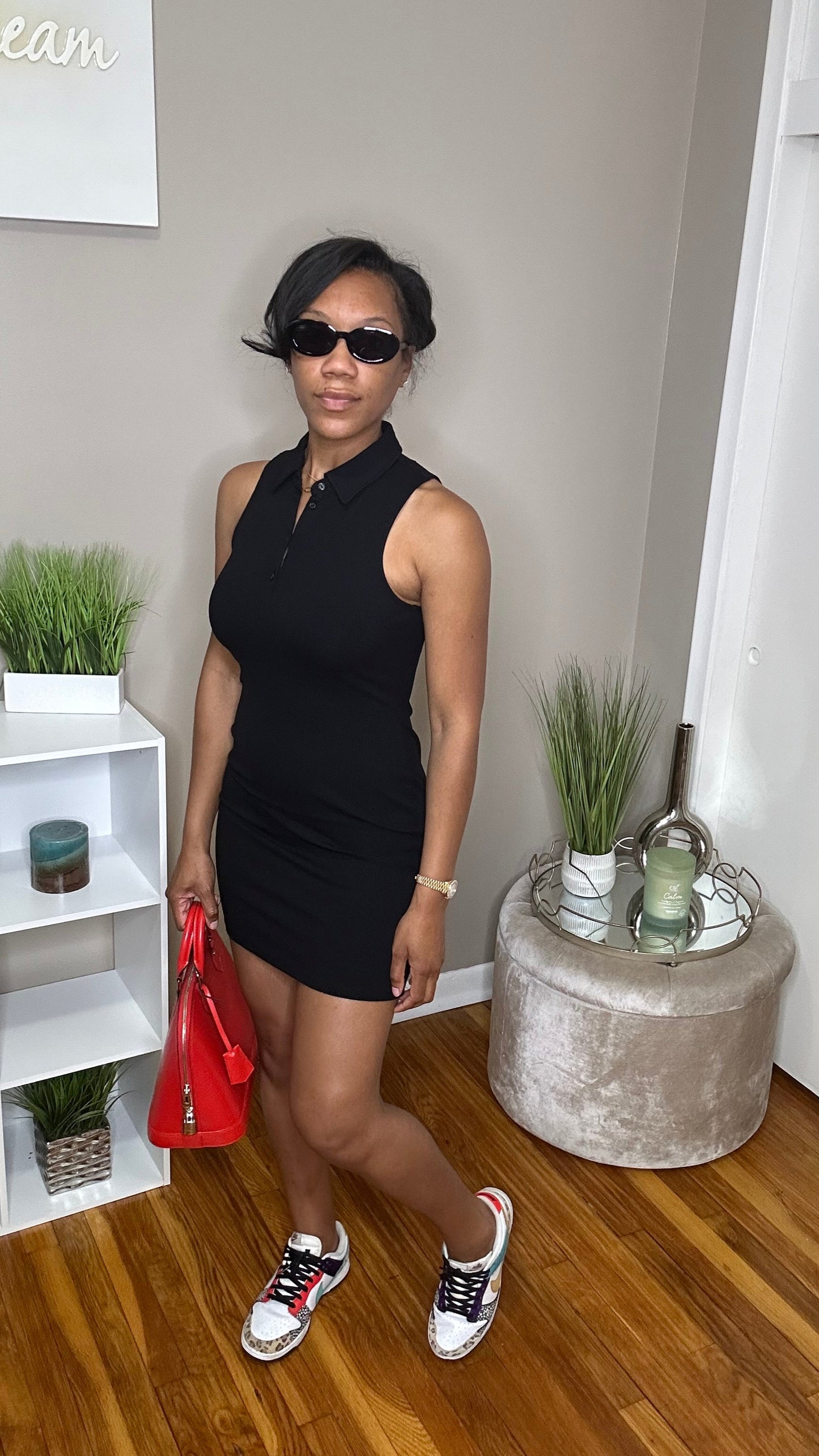 Mini Ribbed Dress