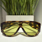 Large Leopard Sunglasses