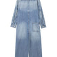 Oversized Denim Jumpsuit