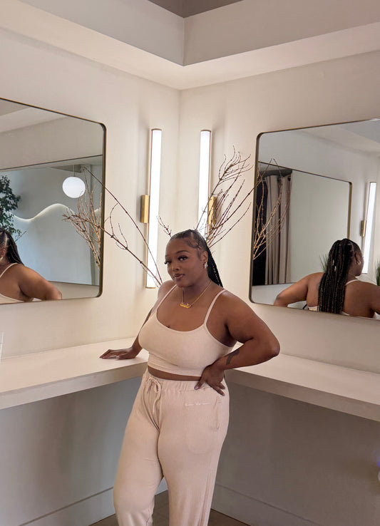 Ribbed Lounge Set