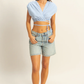 Stripped Cropped Top