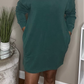 Washed Sweater Dress