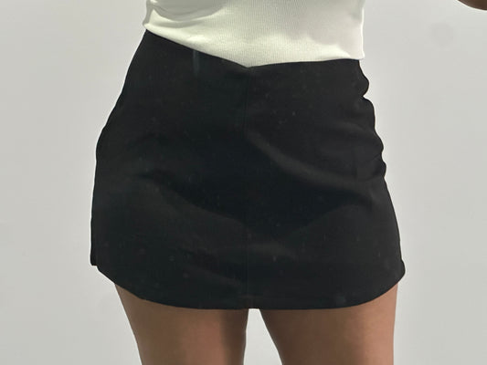 Black Mini Skort