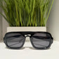 Retro Aviator sunglasses