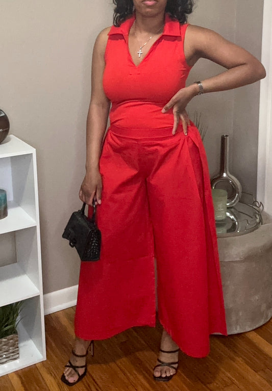 Polo Ballon Two-piece Set