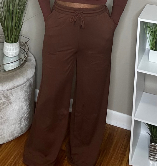 Wide Leg Lounge Pant