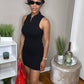 Mini Ribbed Dress