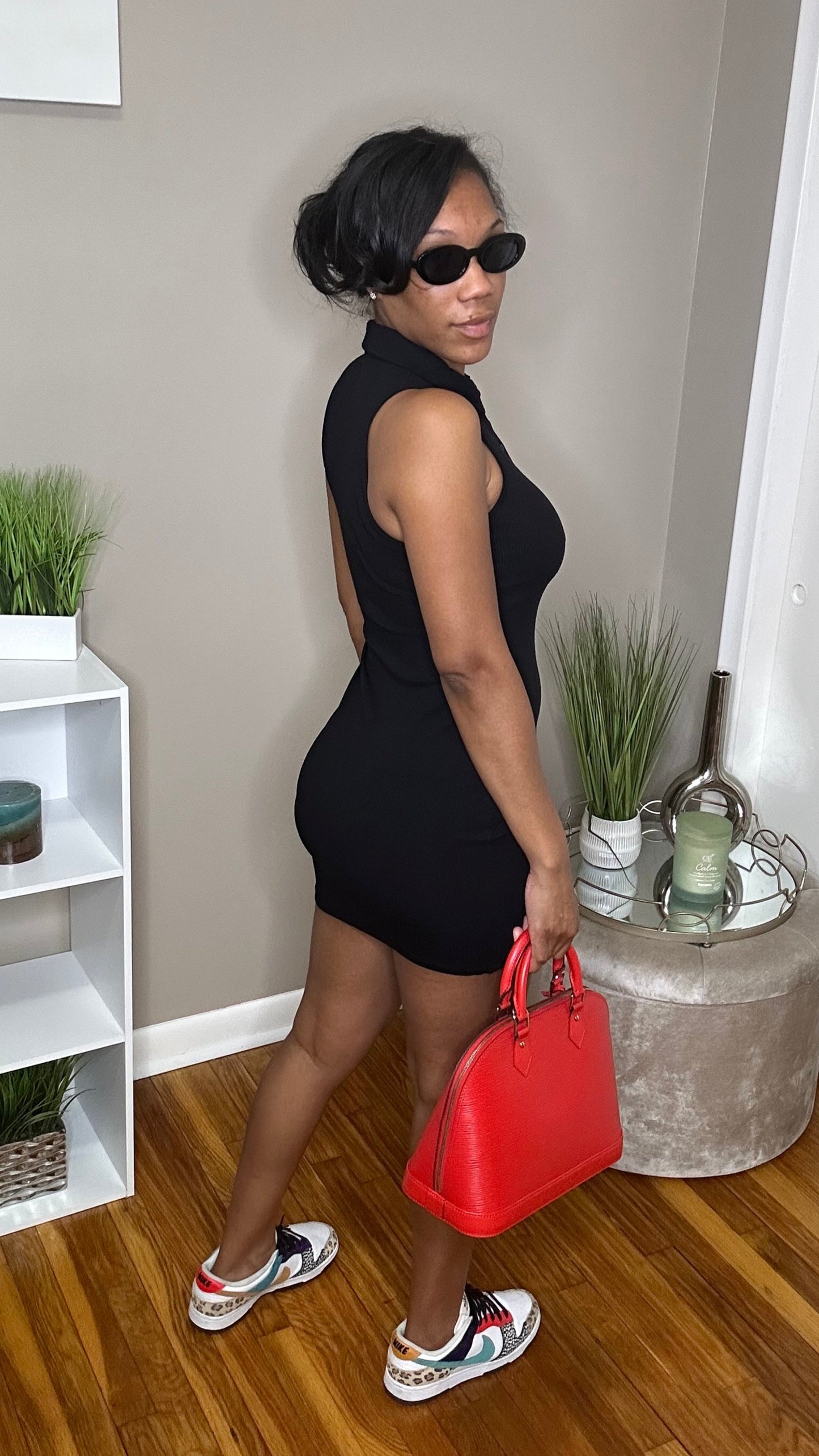 Mini Ribbed Dress